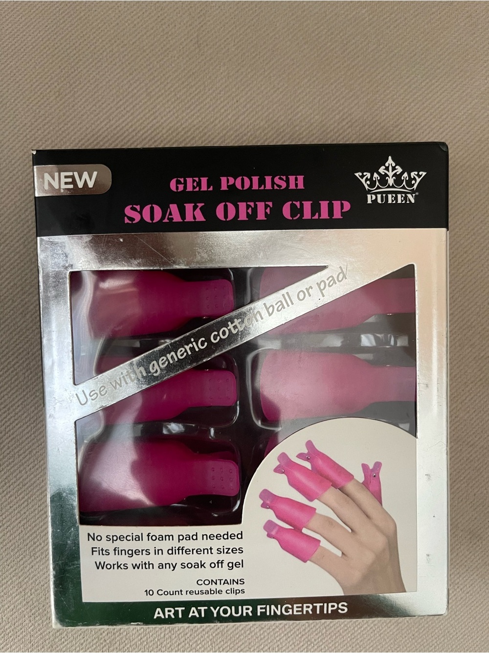 Gel Polish Soak Off Cap Clips